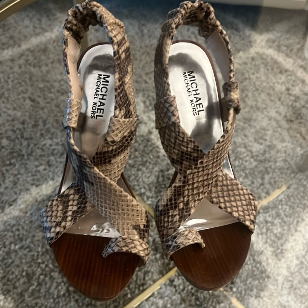 Michael Kors high heeled sandals